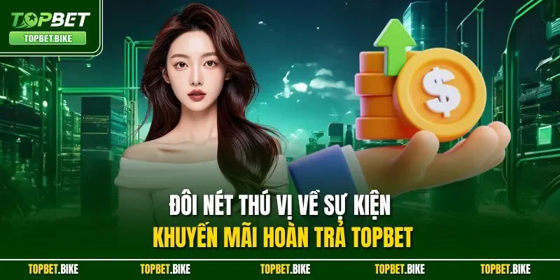 Đôi nét thú vị về sự kiện khuyến mãi hoàn trả Topbet