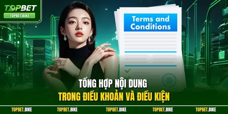 Tổng hợp nội dung trong điều khoản và điều kiện